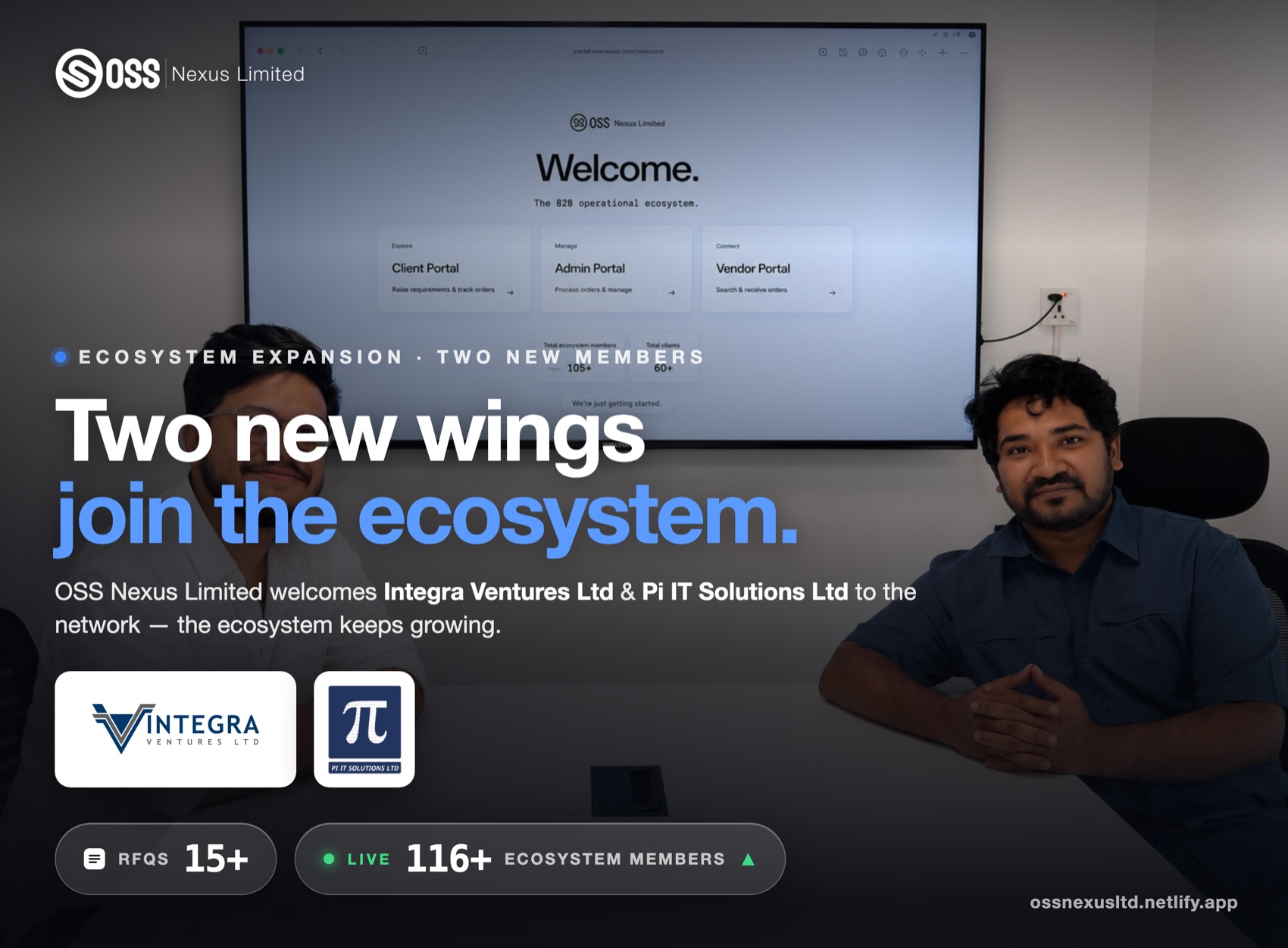 Ecosystem expansion, Integra Ventures and Pi IT Solutions