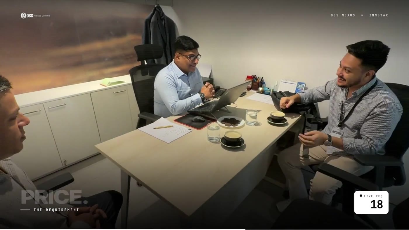 OSS Nexus and InnStar, finalising client orders
